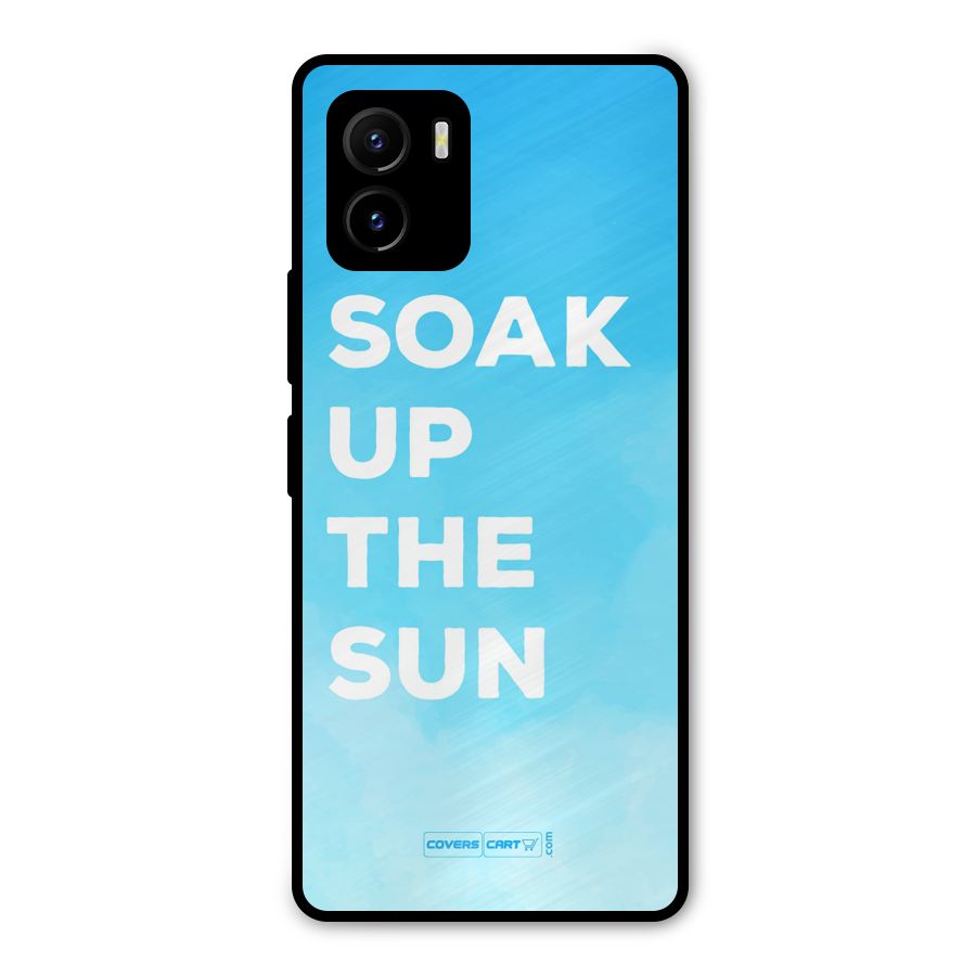 Soak Up The Sun Metal Back Case for Vivo Y15s