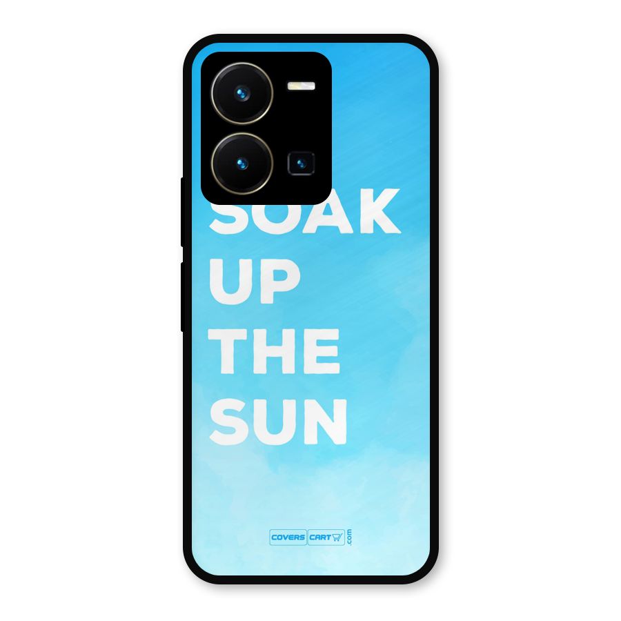 Soak Up The Sun Metal Back Case for Vivo Y35