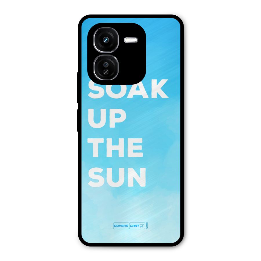 Soak Up The Sun Metal Back Case for iQOO Z9x