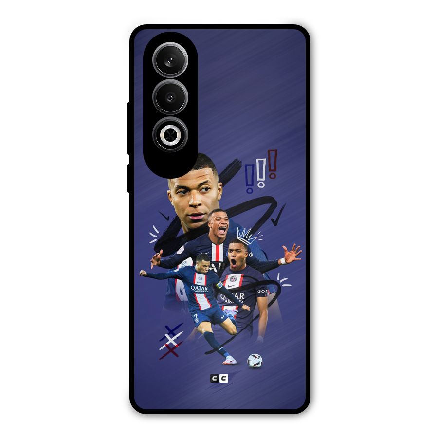 Socccer Star Qatar Metal Back Case for OnePlus Nord CE4