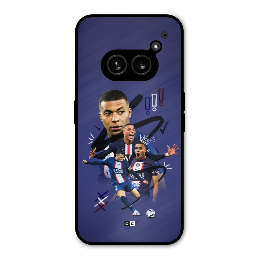 Socccer Star Qatar Metal Back Case for Nothing Phone 2a