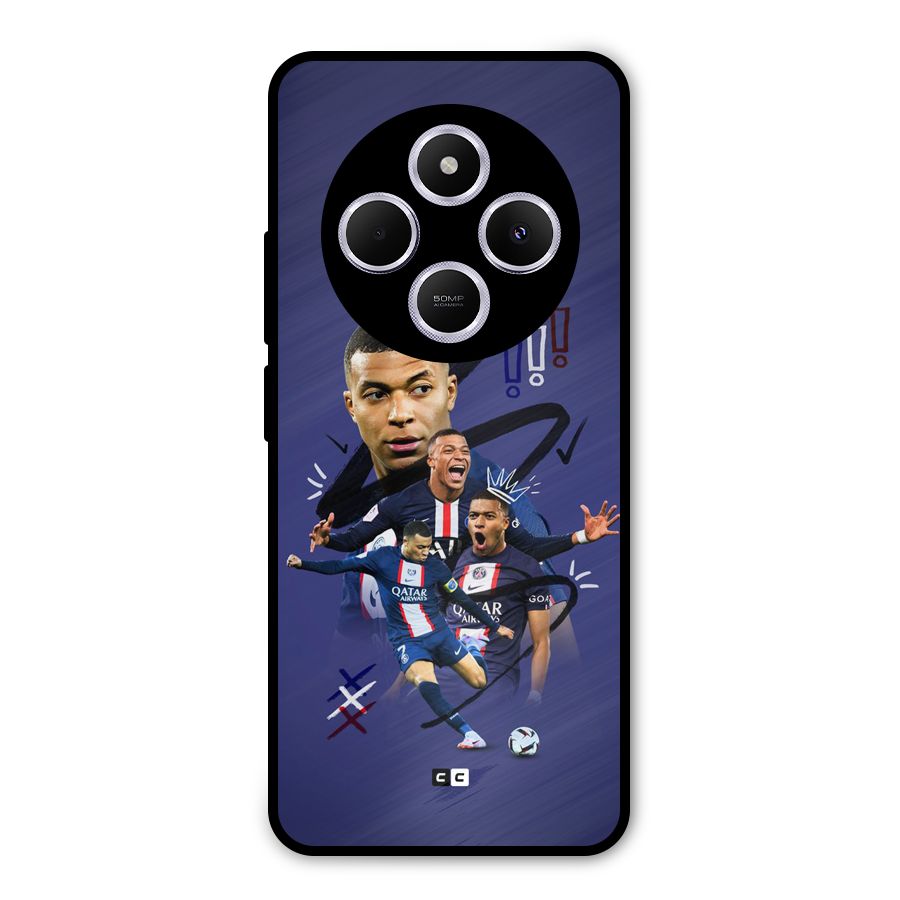 Socccer Star Qatar Metal Back Case for Poco M7