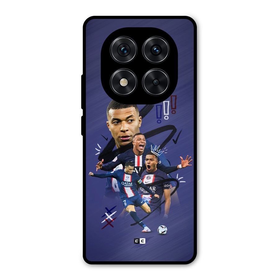 Socccer Star Qatar Metal Back Case for Poco X7