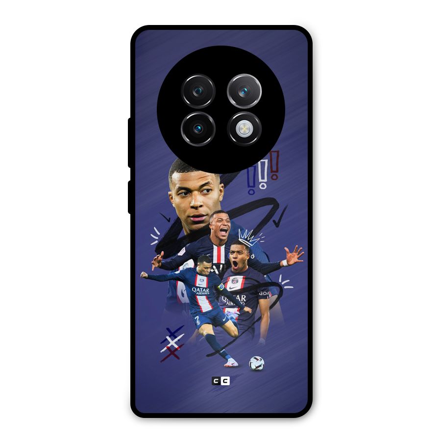 Socccer Star Qatar Metal Back Case for Realme 13 Plus