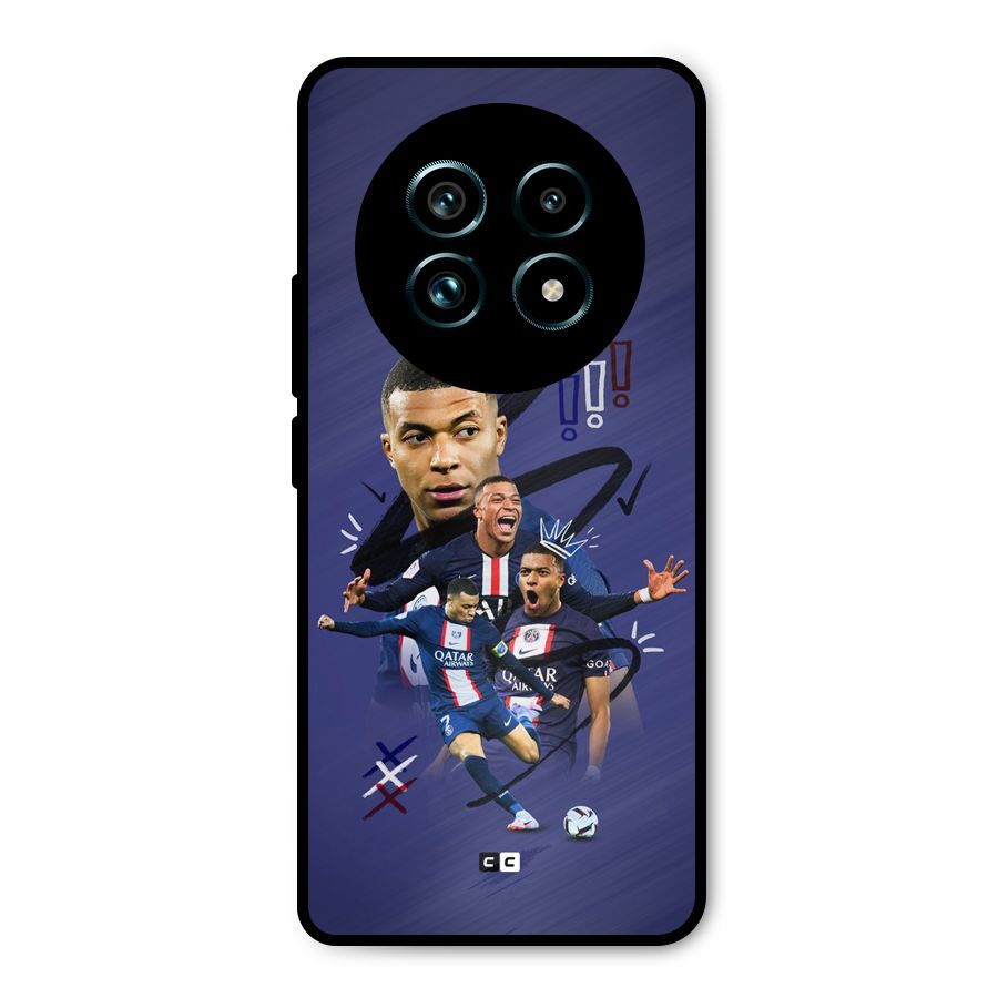 Socccer Star Qatar Metal Back Case for Realme 13 Pro Plus