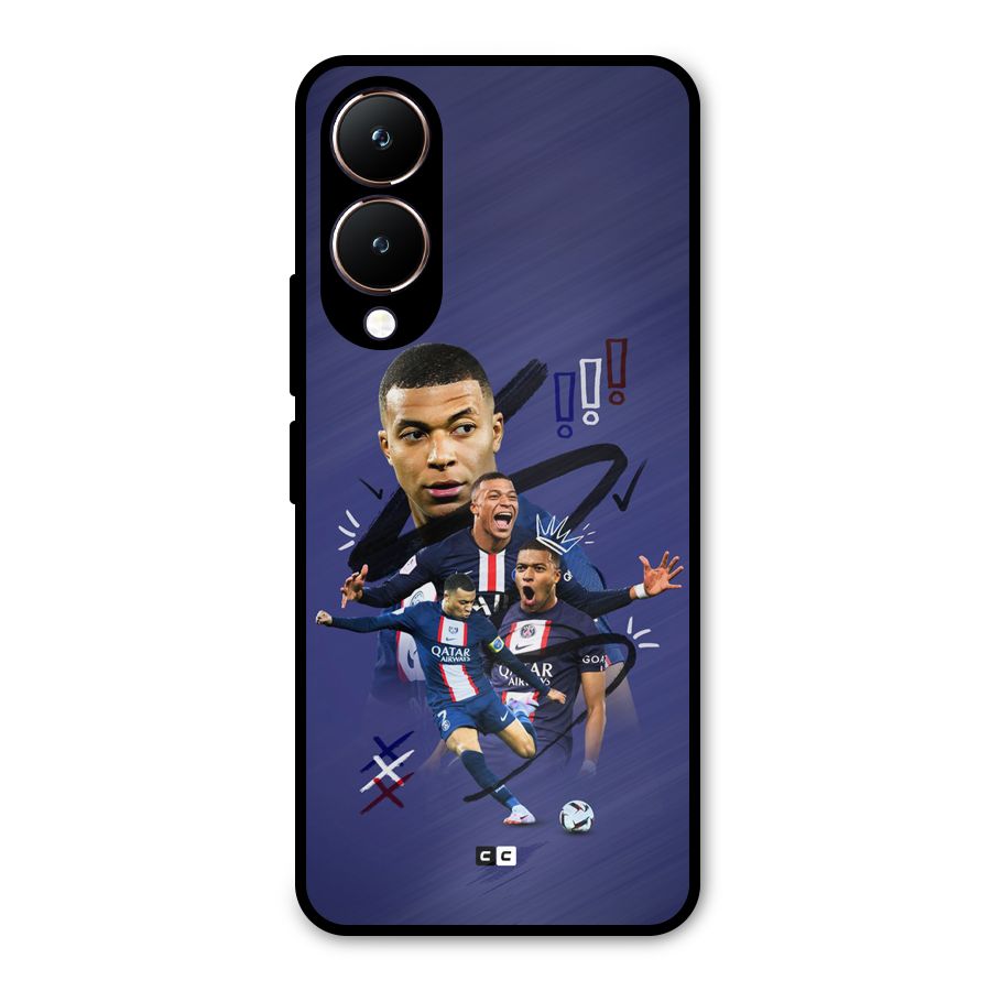 Socccer Star Qatar Metal Back Case for Vivo Y28