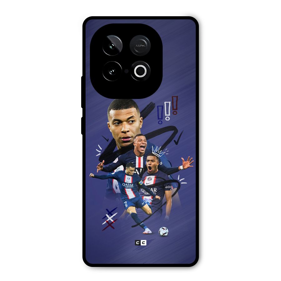 Socccer Star Qatar Metal Back Case for iQOO Neo 10