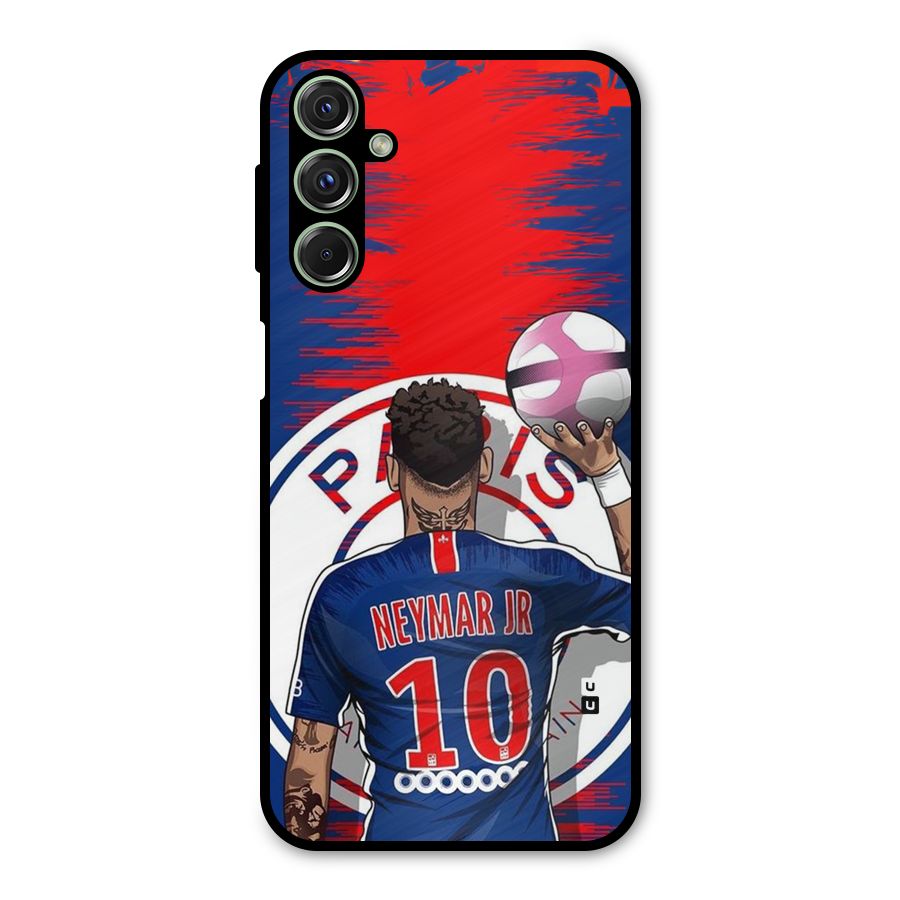 Soccer Star Junior Metal Back Case for Galaxy F34