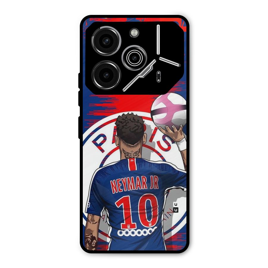 Soccer Star Junior Metal Back Case for Tecno Pova 6 Pro