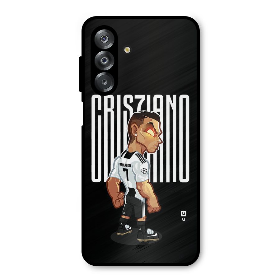 Soccer Star Metal Back Case for Galaxy A26