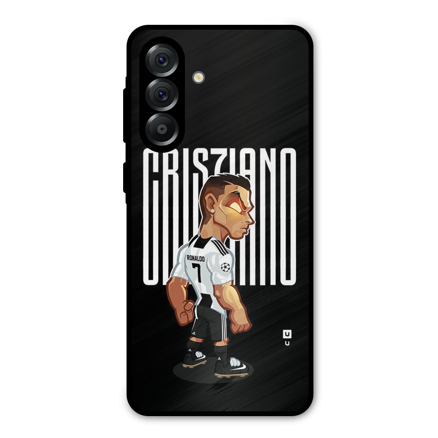 Soccer Star Metal Back Case for Galaxy A56