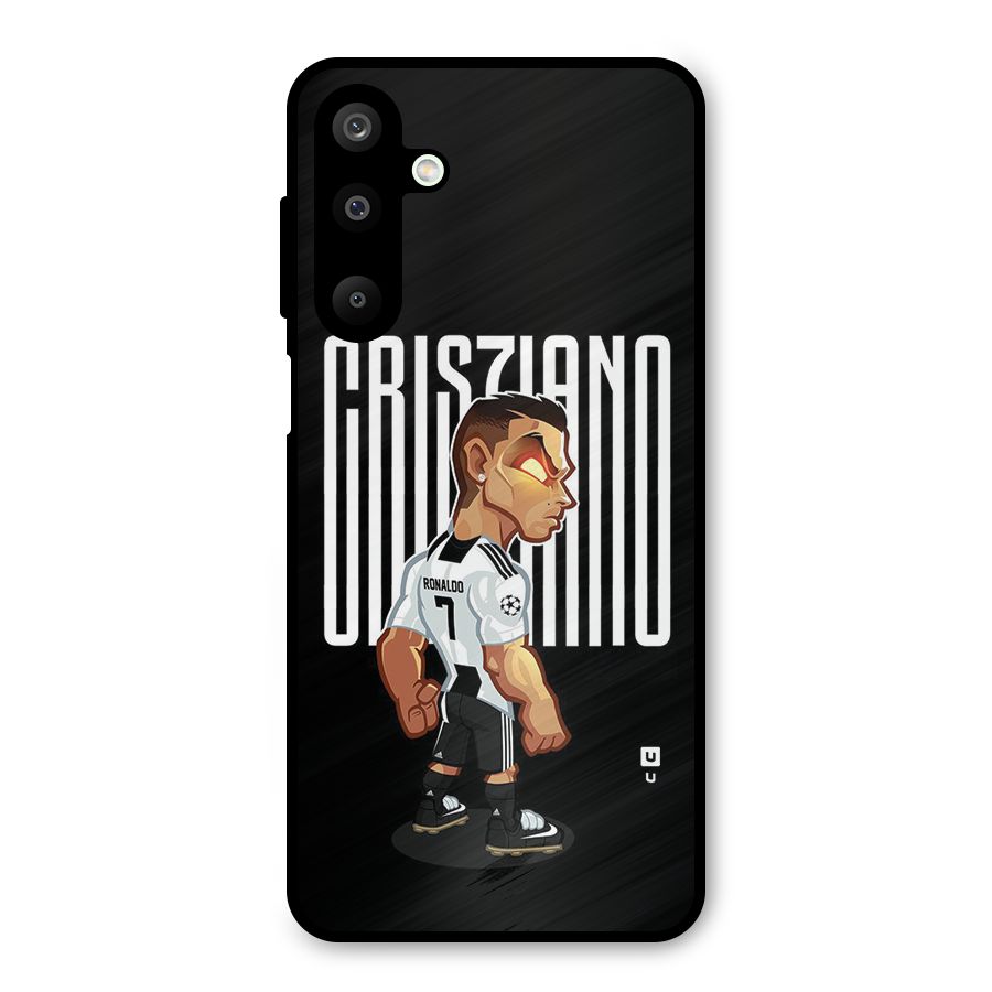 Soccer Star Metal Back Case for Galaxy M16