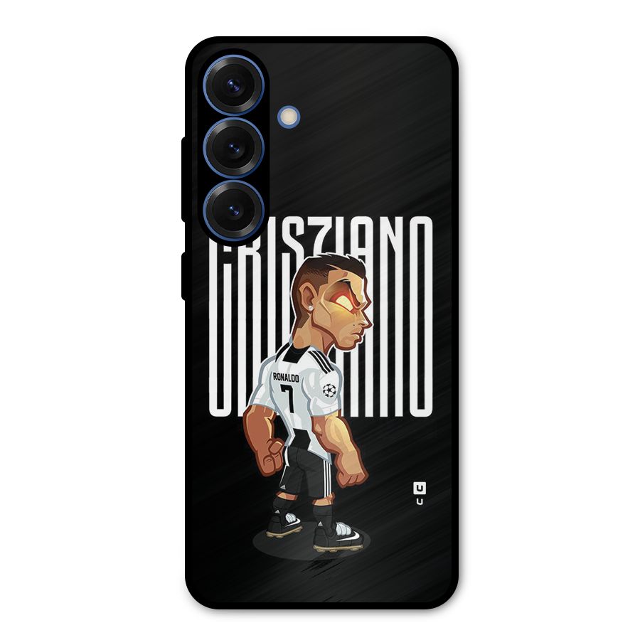 Soccer Star Metal Back Case for Galaxy S25