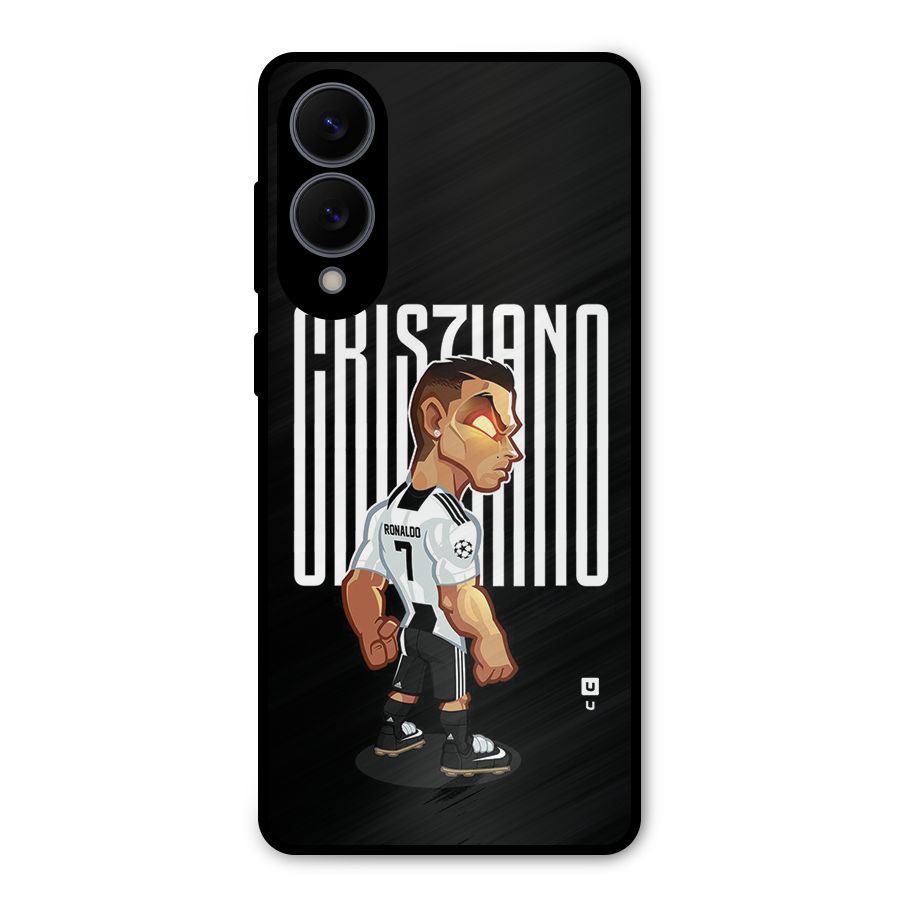 Soccer Star Metal Back Case for Galaxy S25 Edge