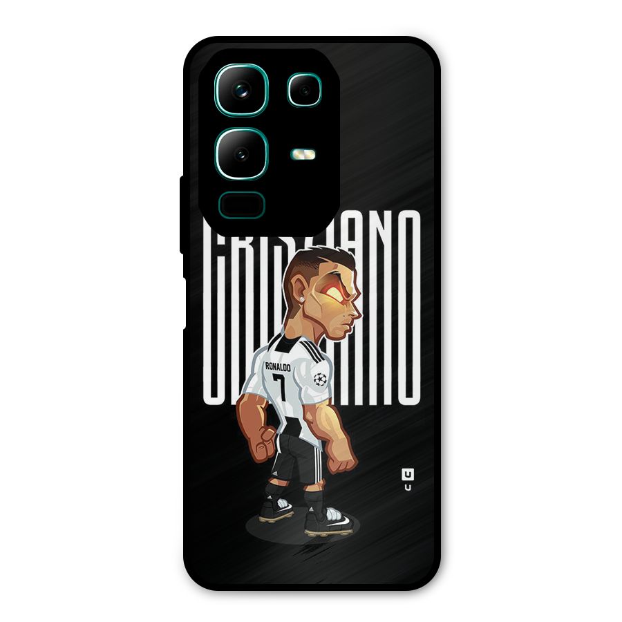 Soccer Star Metal Back Case for Infinix Note 50x