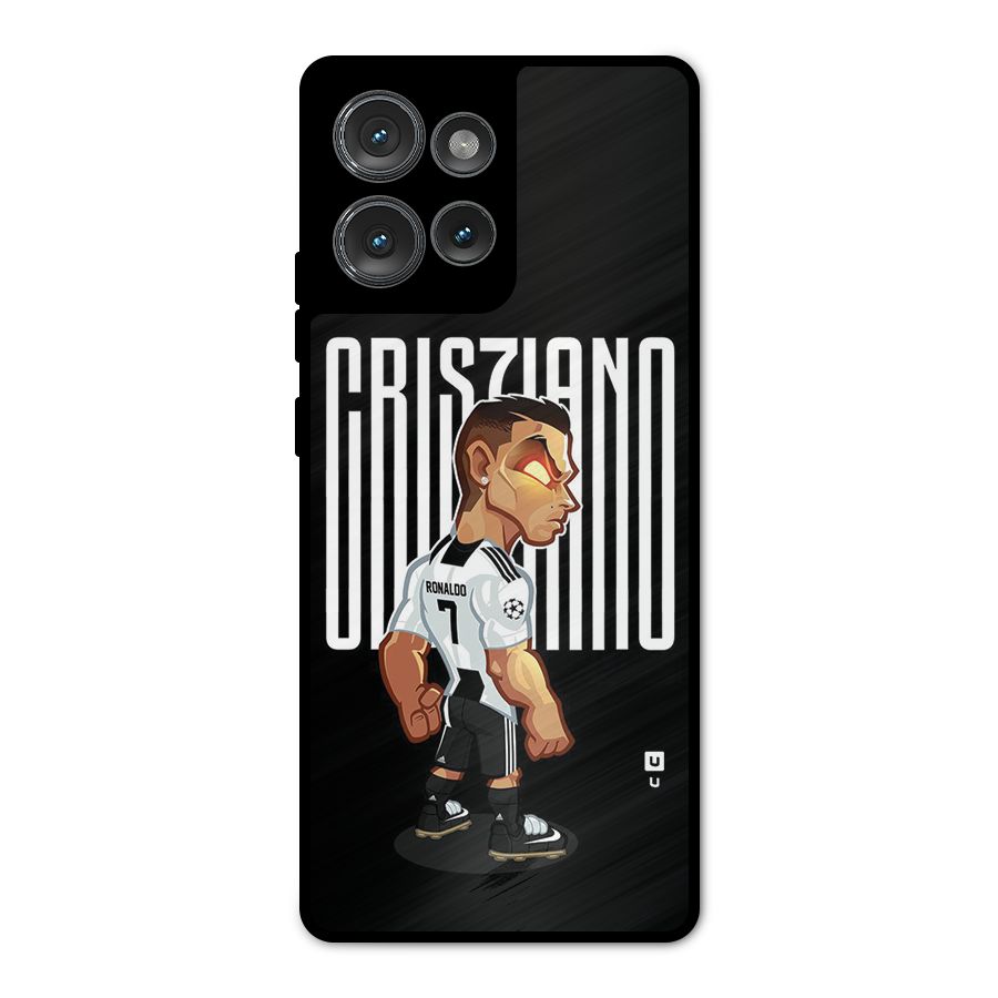 Soccer Star Metal Back Case for Motorola Edge 50