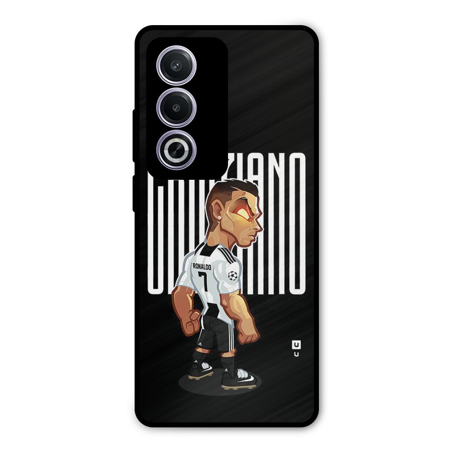 Soccer Star Metal Back Case for Oppo A3 Pro