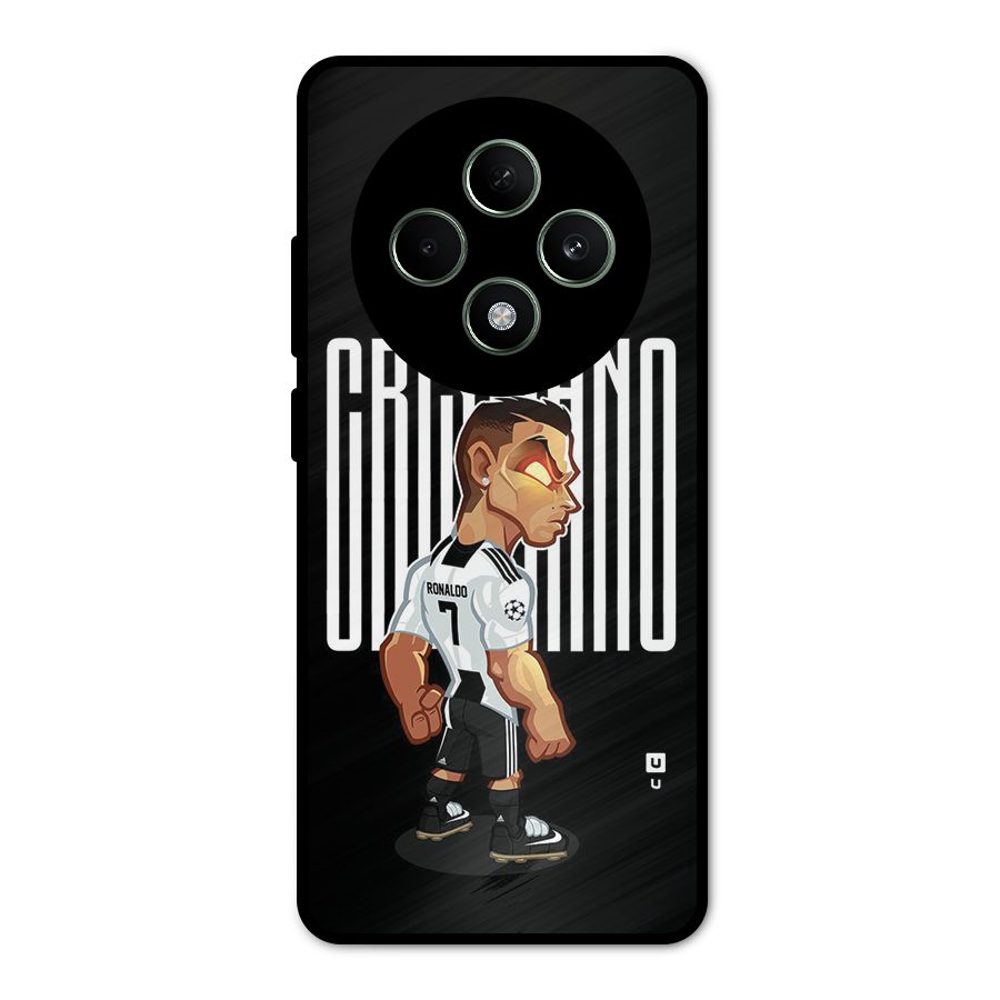 Soccer Star Metal Back Case for Oppo F27