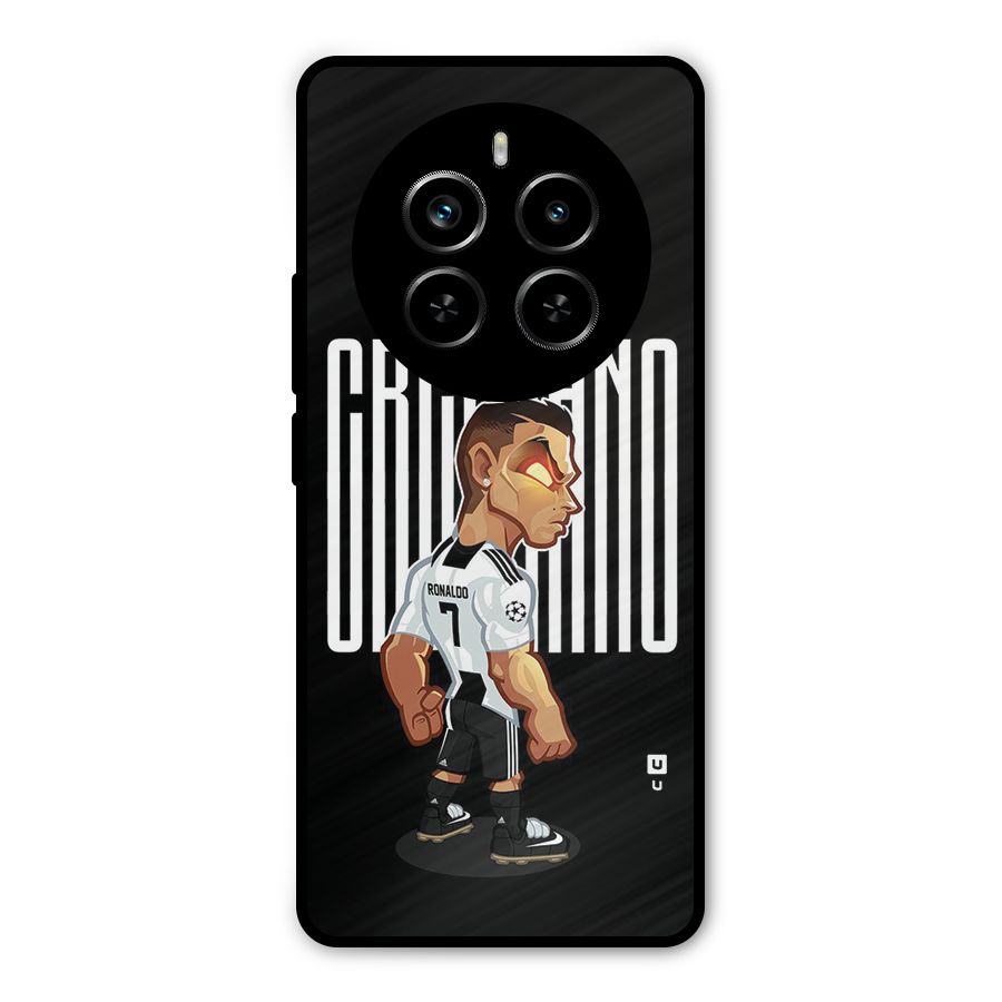 Soccer Star Metal Back Case for Realme P1 Pro