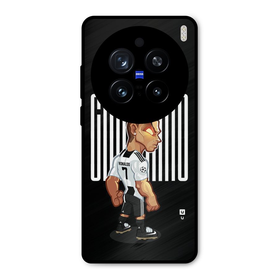 Soccer Star Metal Back Case for Vivo X200 Pro