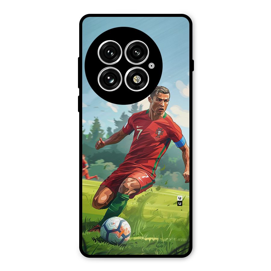 Soccer Star Playing Metal Back Case for OnePlus 13