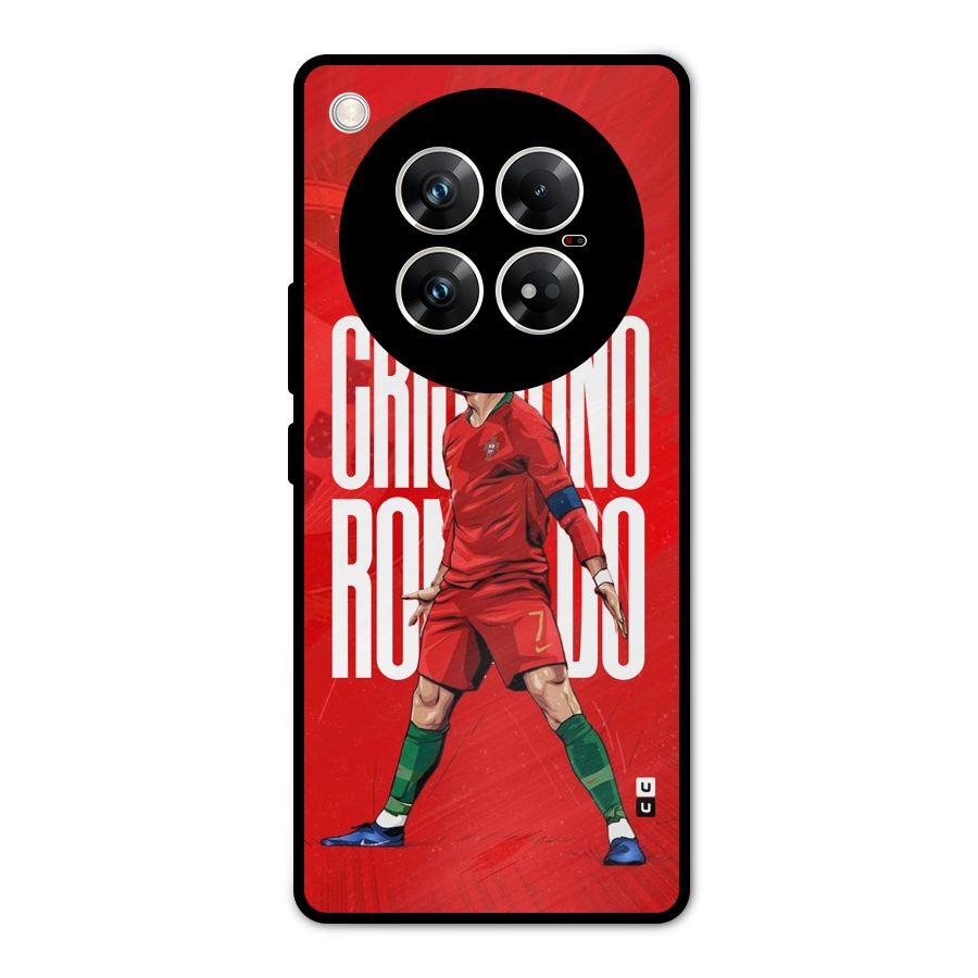 Soccer Star Roar Metal Back Case for Infinix Zero 40 5G