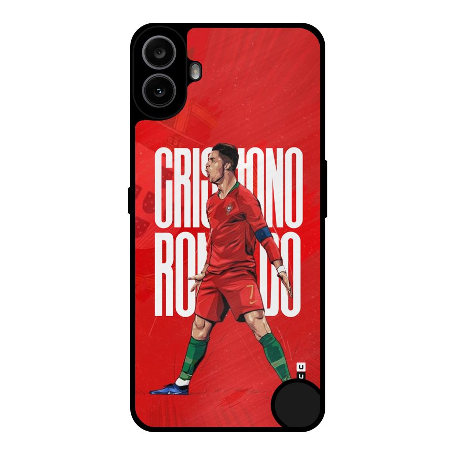 Soccer Star Roar Metal Back Case for Nothing CMF Phone 1