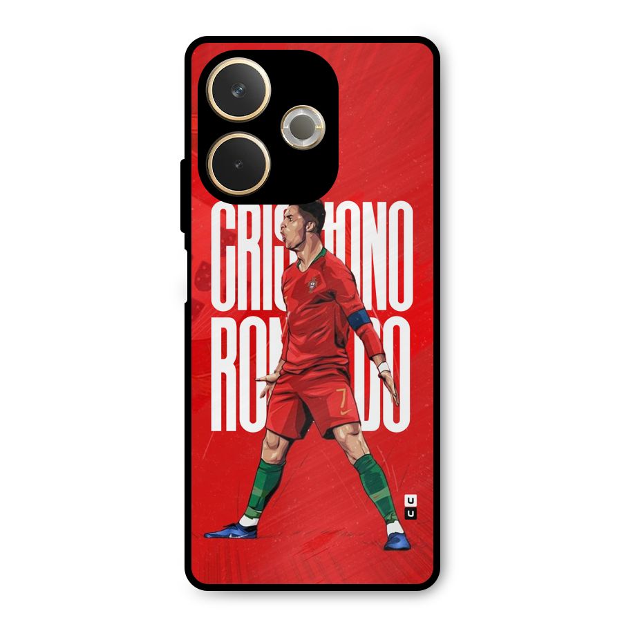 Soccer Star Roar Metal Back Case for Oppo A5 Pro