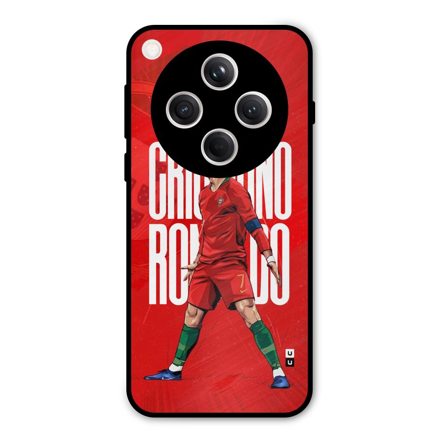 Soccer Star Roar Metal Back Case for Oppo Find X8