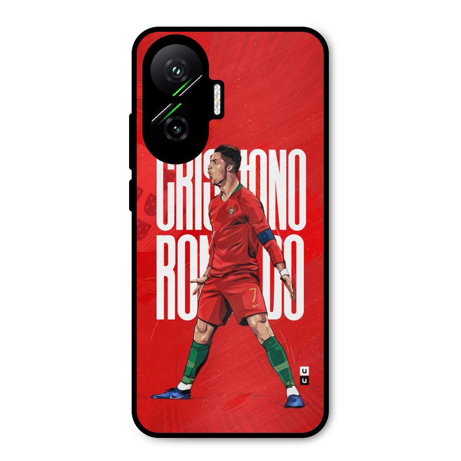 Soccer Star Roar Metal Back Case for Poco F7