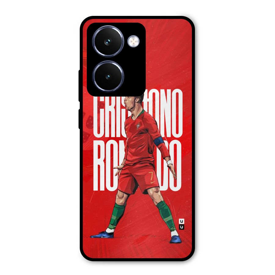 Soccer Star Roar Metal Back Case for Realme P3 Ultra