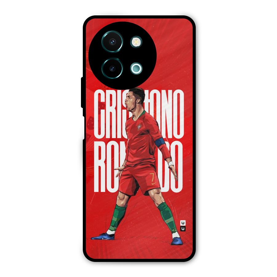 Soccer Star Roar Metal Back Case for Vivo Y58
