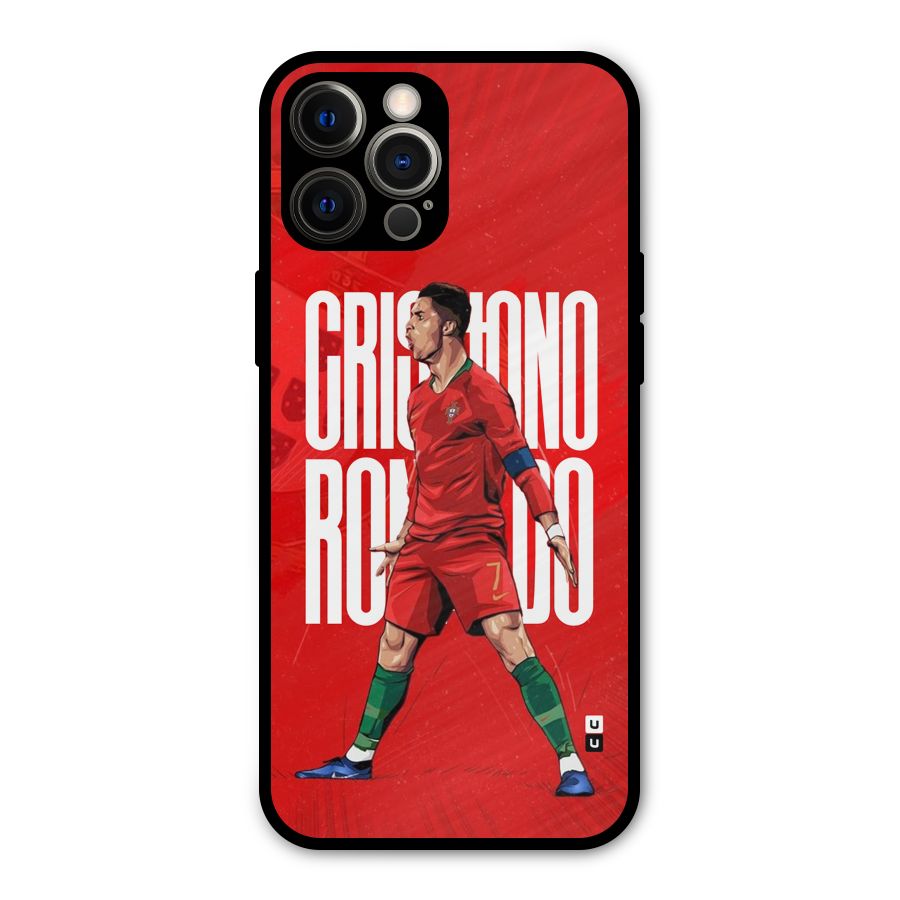 Soccer Star Roar Metal Back Case for iPhone 12 Pro Max