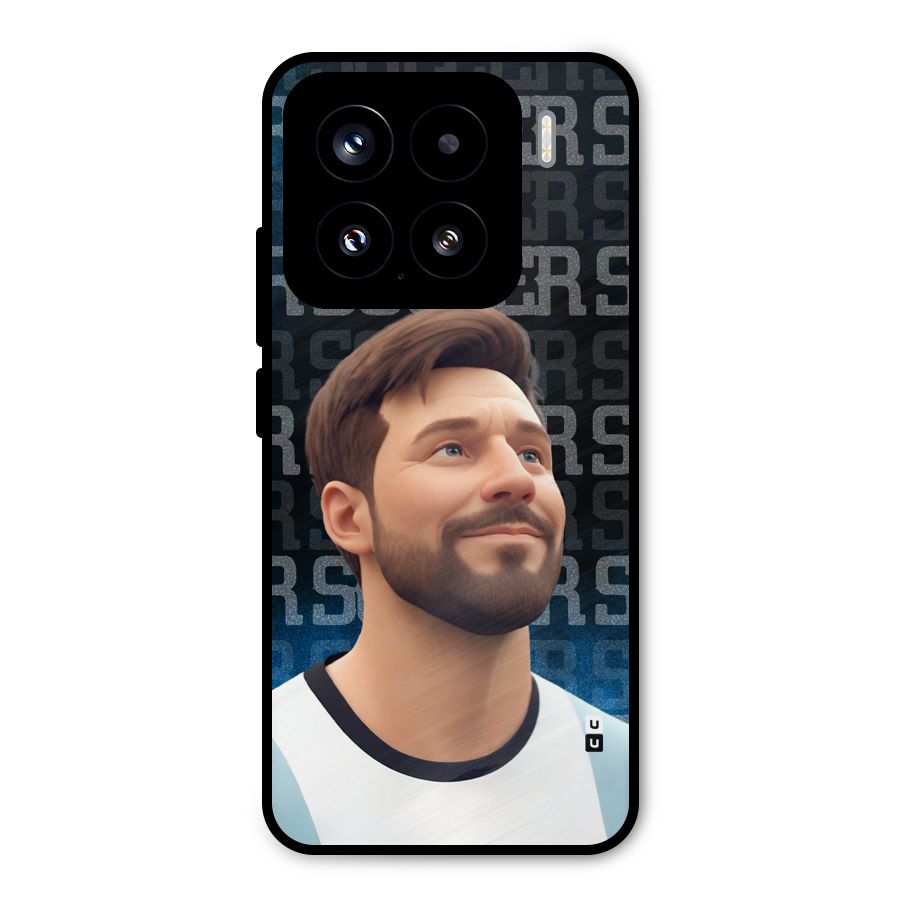 Soccer Star Smiles Metal Back Case for Xiaomi 15