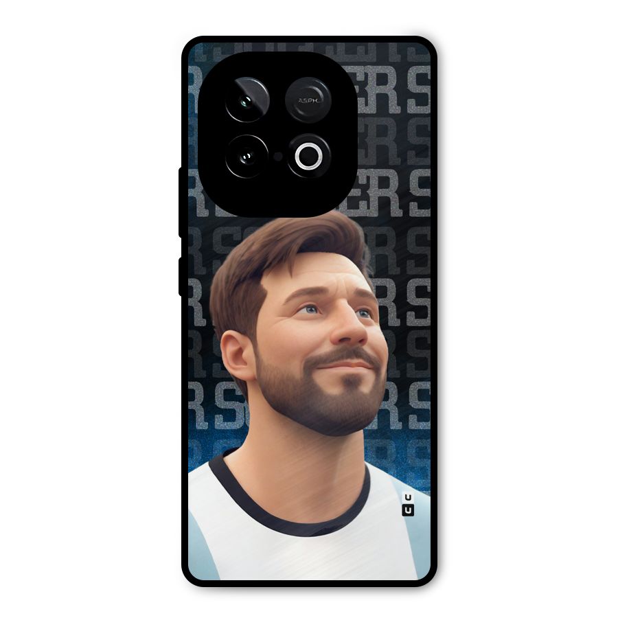 Soccer Star Smiles Metal Back Case for iQOO Neo 10