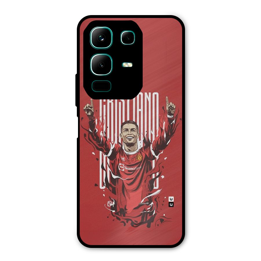 Soccer Star Victory Metal Back Case for Infinix Note 50x
