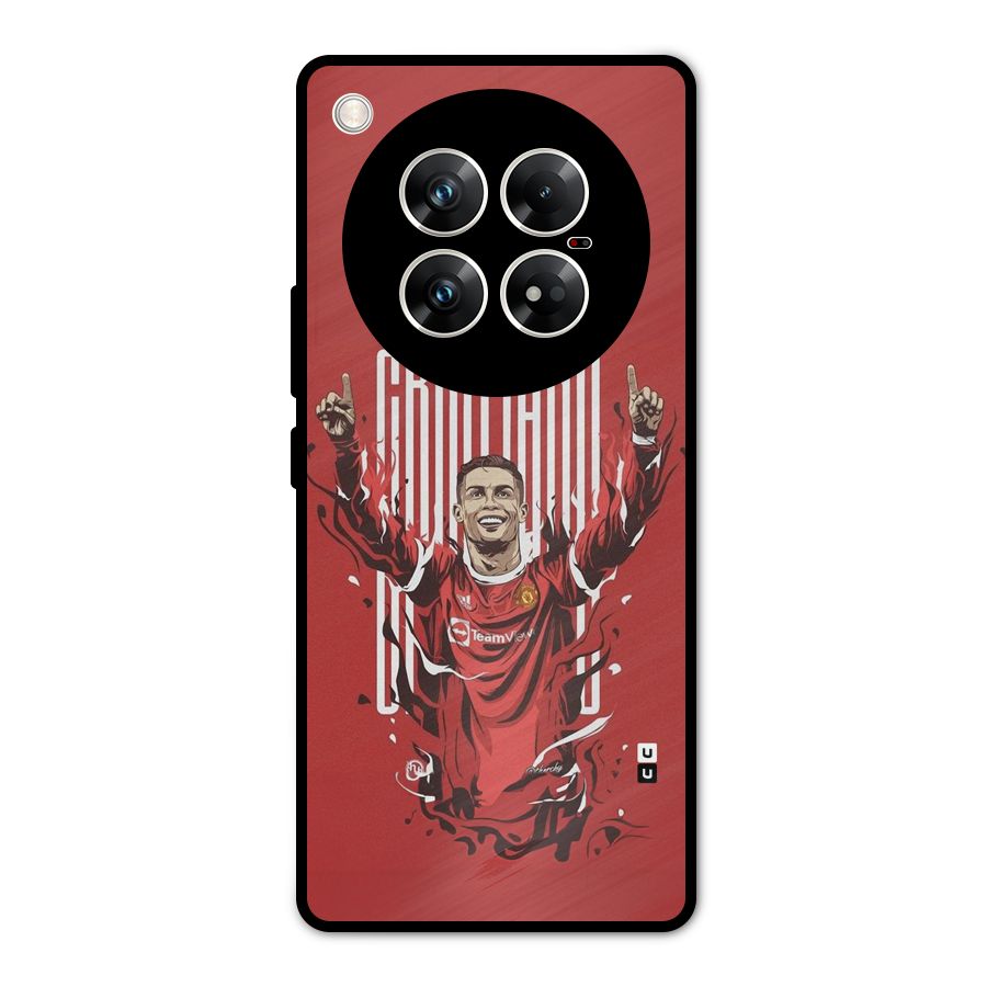 Soccer Star Victory Metal Back Case for Infinix Zero 40 5G