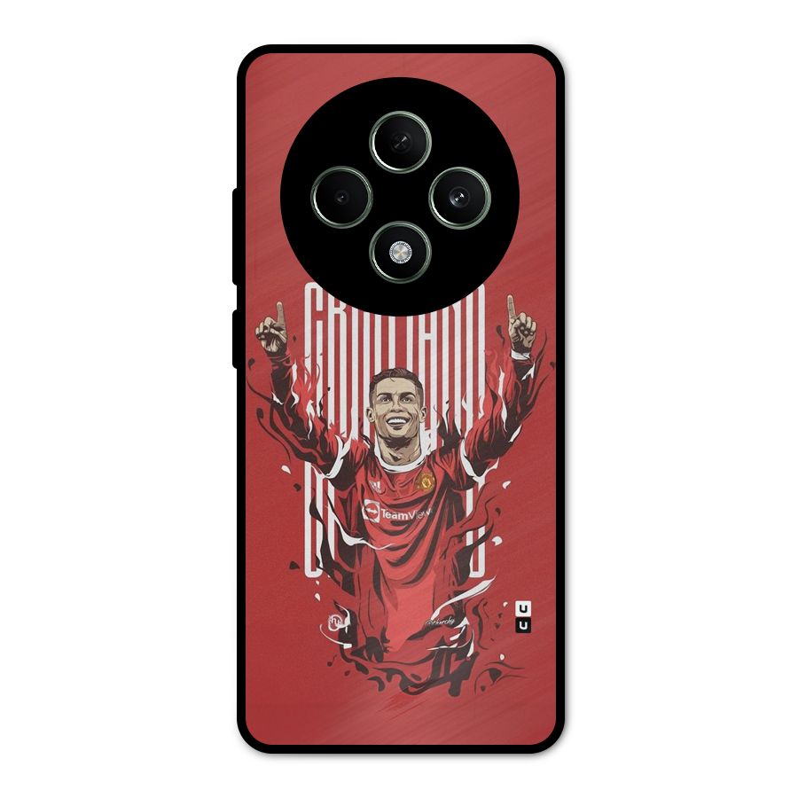 Soccer Star Victory Metal Back Case for Oppo F27