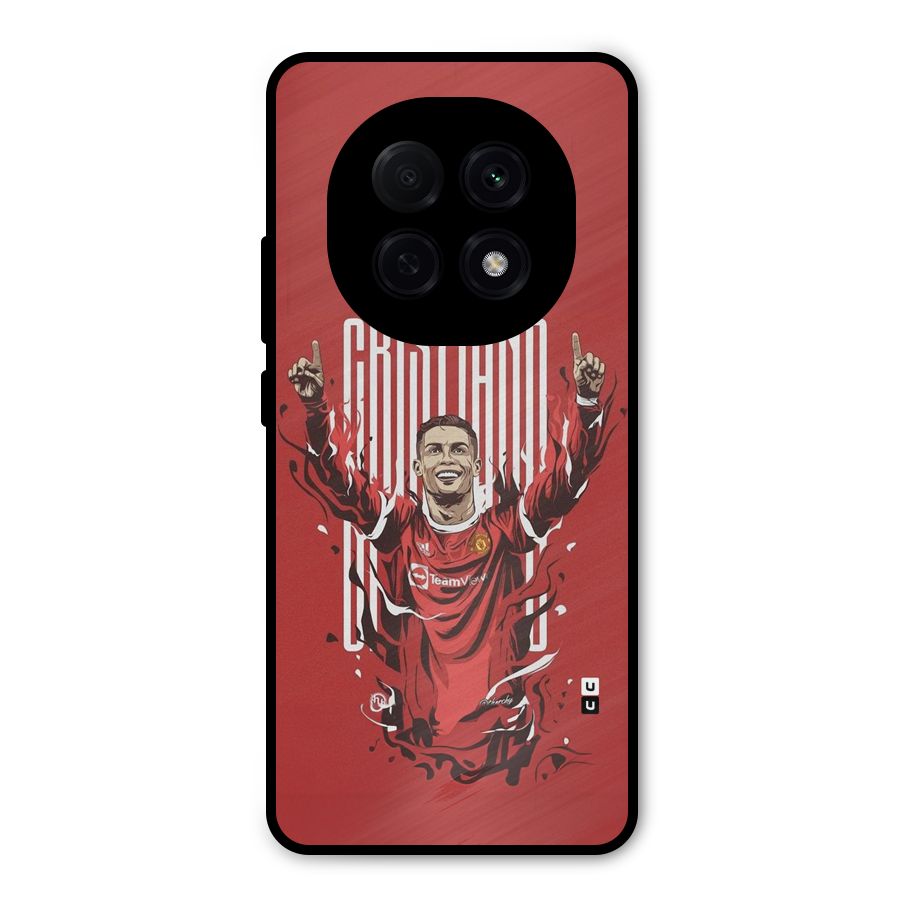 Soccer Star Victory Metal Back Case for Oppo F29 Pro