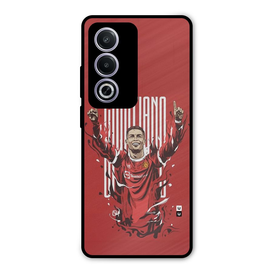 Soccer Star Victory Metal Back Case for Oppo K12x