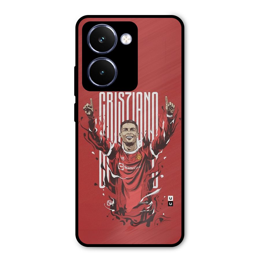Soccer Star Victory Metal Back Case for Realme P3 Ultra