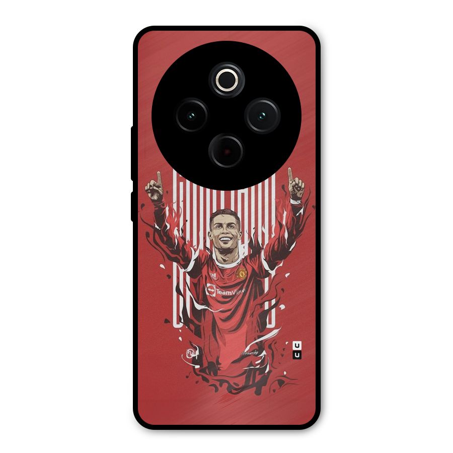 Soccer Star Victory Metal Back Case for Vivo T4
