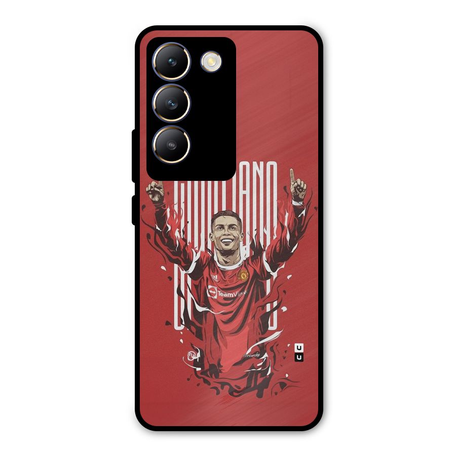 Soccer Star Victory Metal Back Case for Vivo Y200e