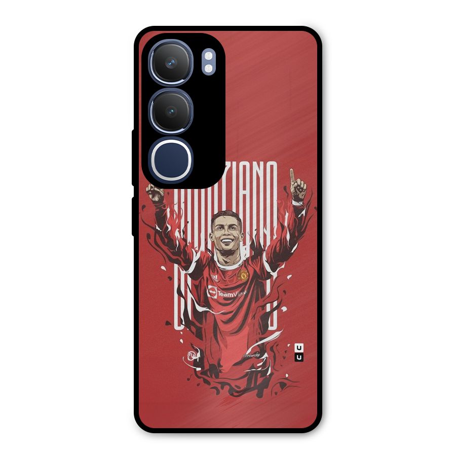 Soccer Star Victory Metal Back Case for Vivo Y29