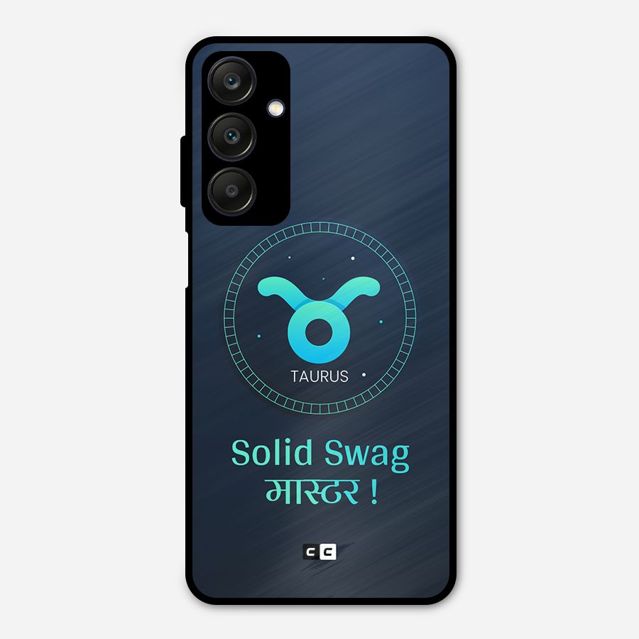 Solid Tauras Metal Back Case for Galaxy A25 5G