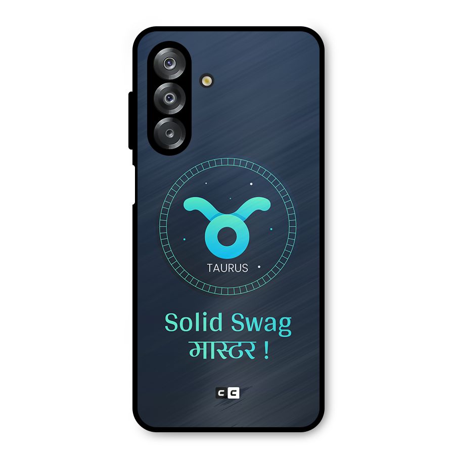 Solid Tauras Metal Back Case for Galaxy A26