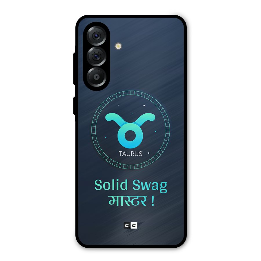 Solid Tauras Metal Back Case for Galaxy A36