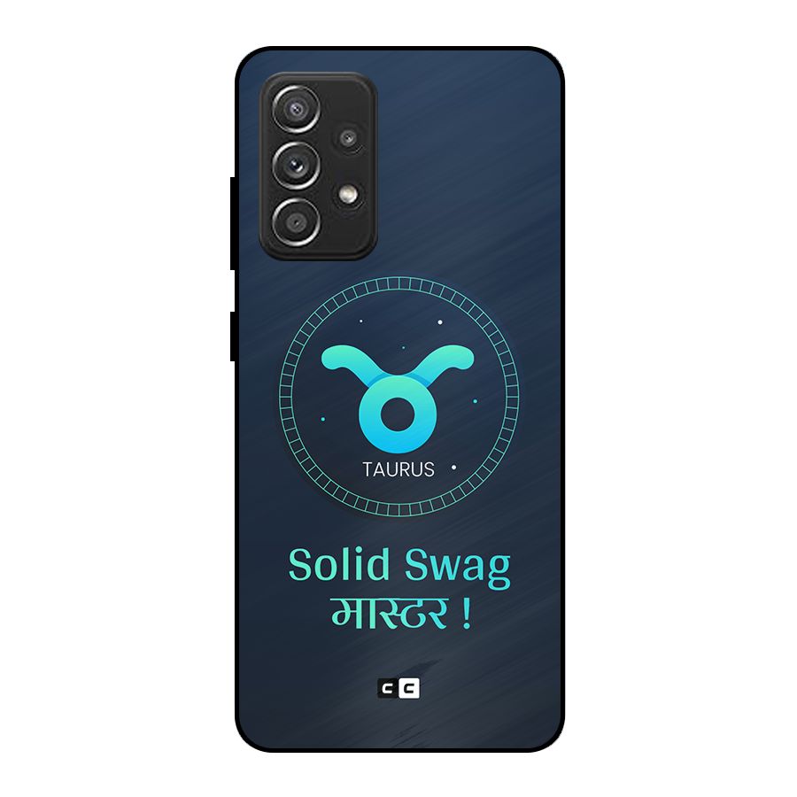 Solid Tauras Metal Back Case for Galaxy A52s 5G