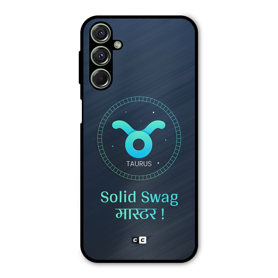 Solid Tauras Metal Back Case for Galaxy M34