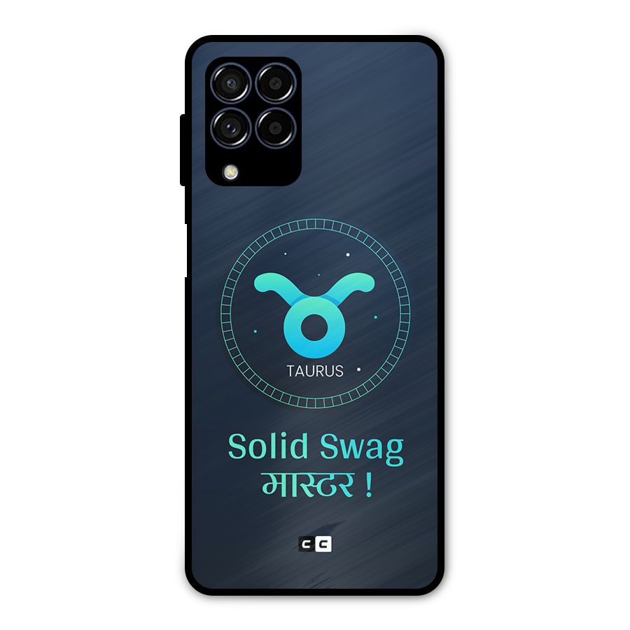 Solid Tauras Metal Back Case for Galaxy M53 5G